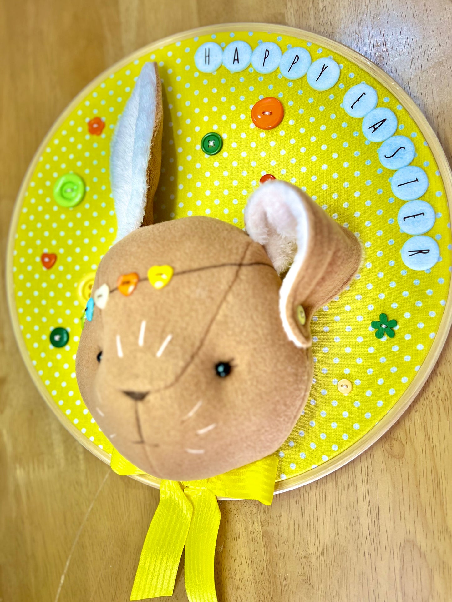 3D Bunny Hoop Frame – A Special Easter Decoration