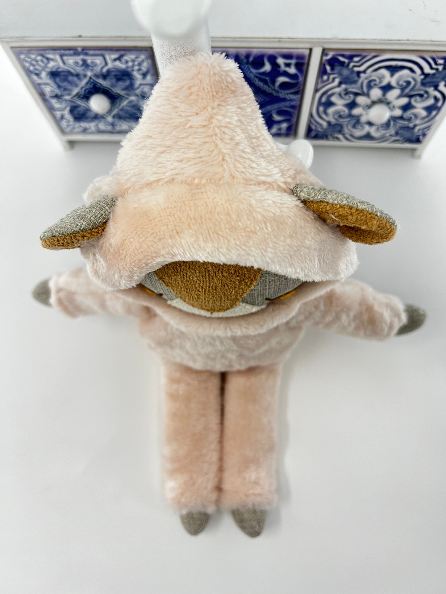 Meet Our Handmade Cute Hugs Bear in Pink Fluffy Hoodie and Trousers!