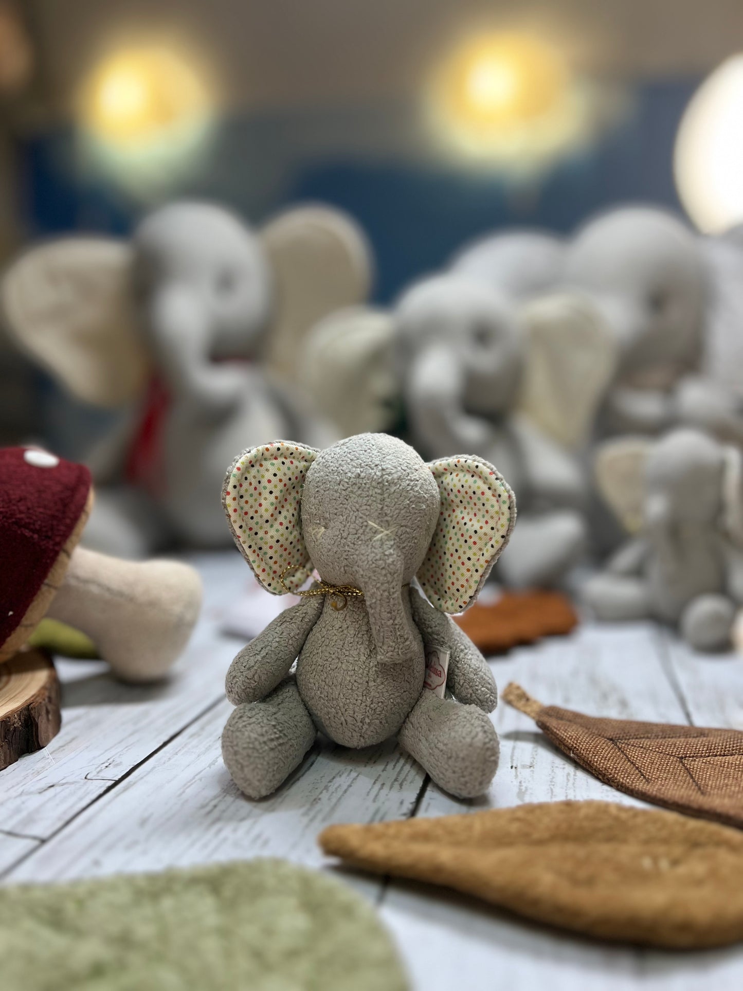 Special Mother”s Day Bundle - Ellie the Elephant (Stars)+ Mini Elephant