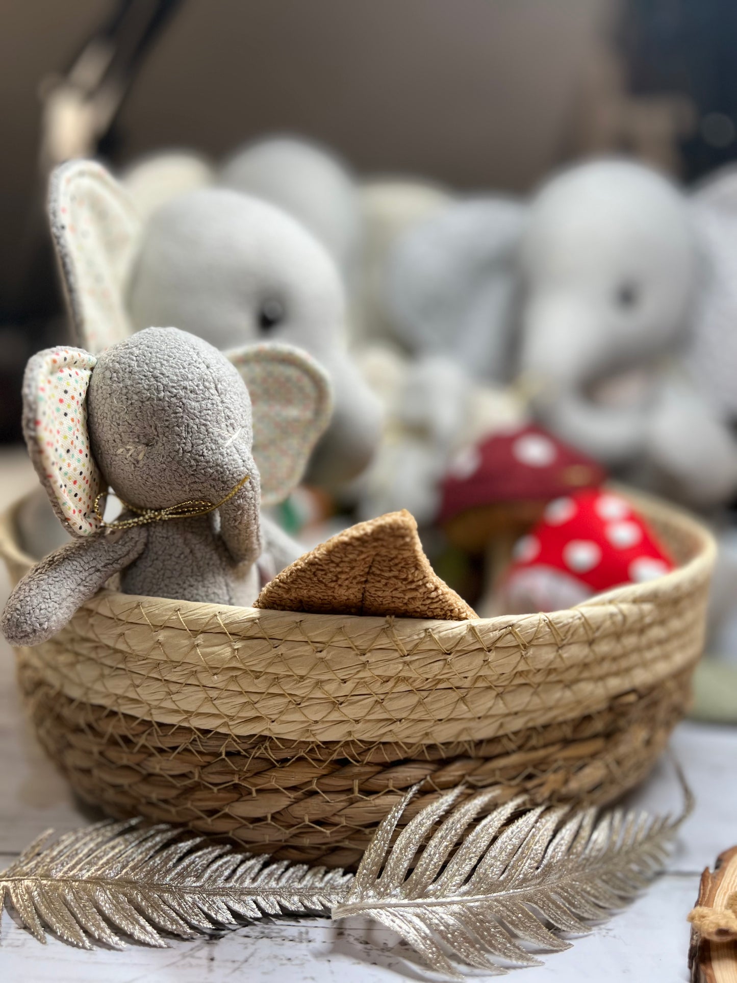 Special Mother”s Day Bundle - Ellie the Elephant (Stars)+ Mini Elephant