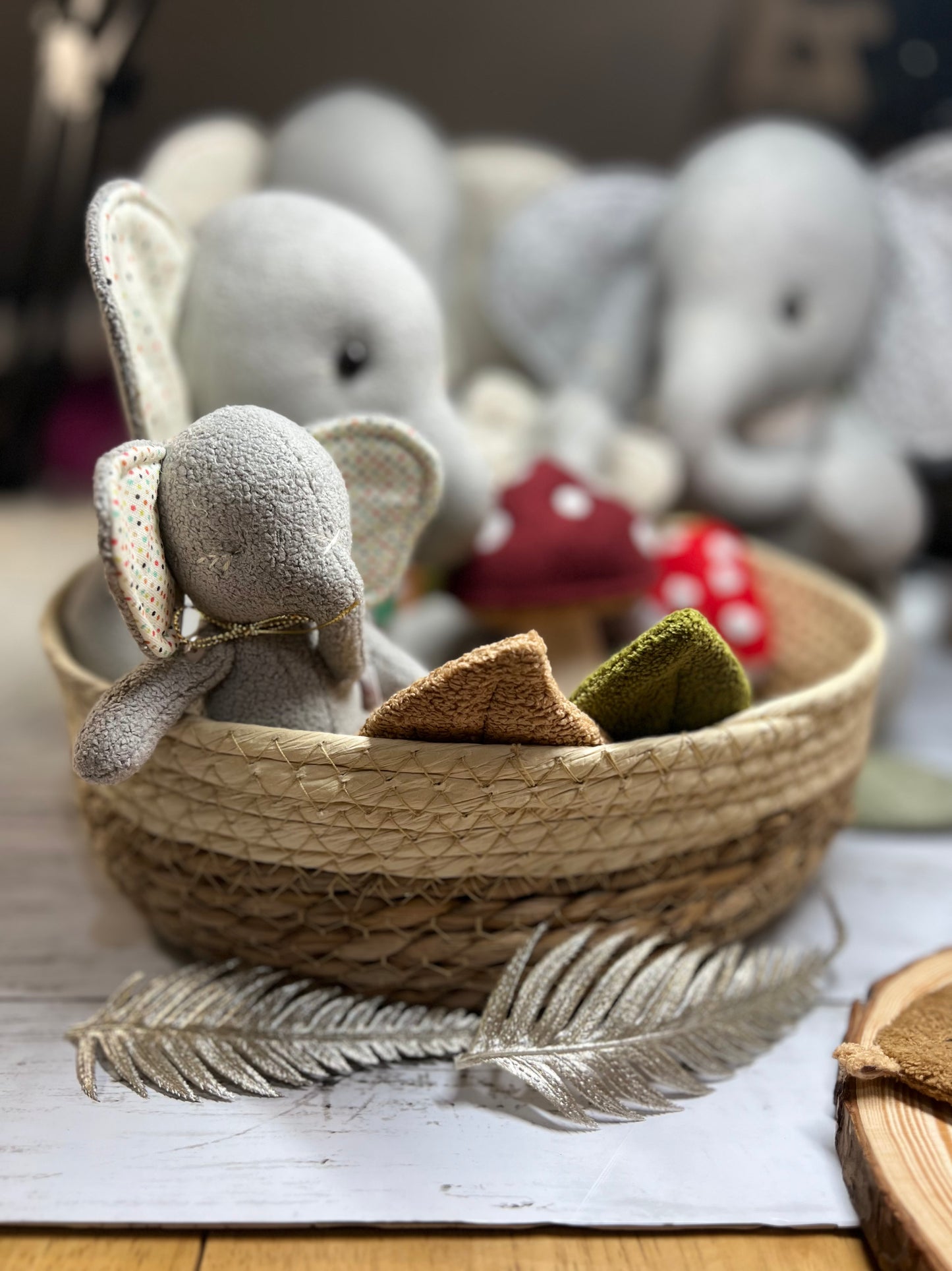 Special Mother”s Day Bundle - Ellie the Elephant (Stars)+ Mini Elephant