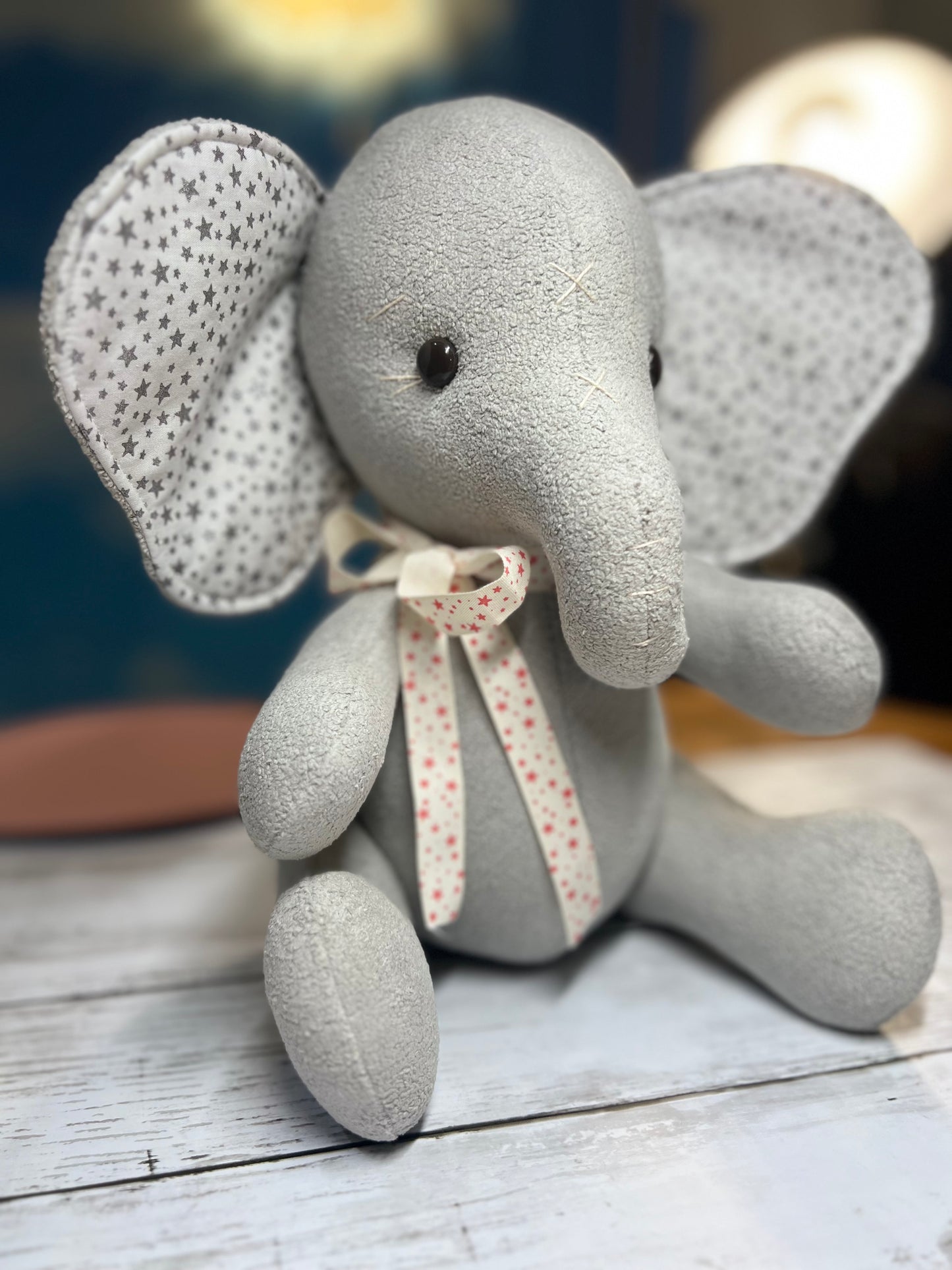 Special Mother”s Day Bundle - Ellie the Elephant (Stars)+ Mini Elephant