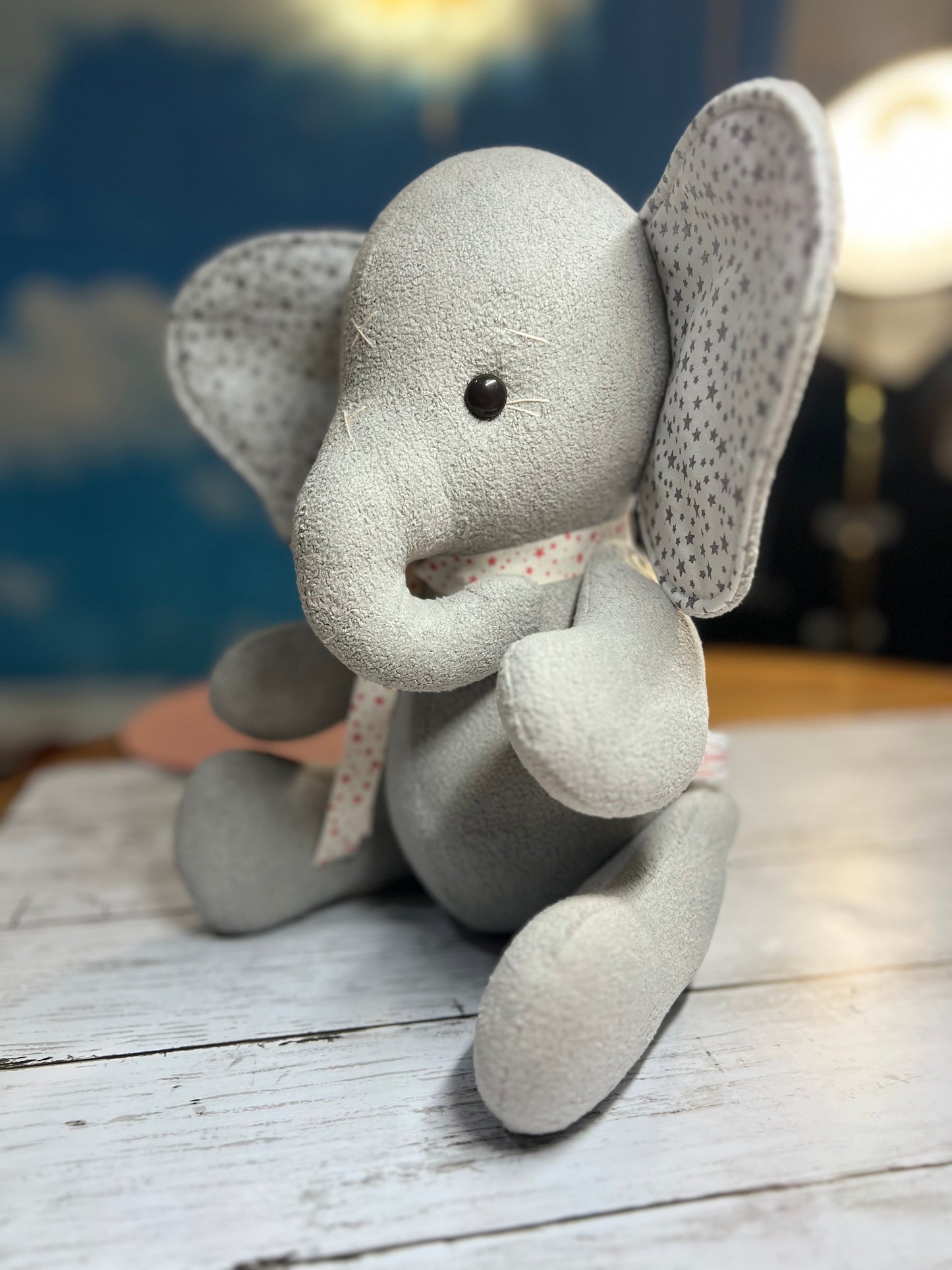 Special Mother”s Day Bundle - Ellie the Elephant (Stars)+ Mini Elephant