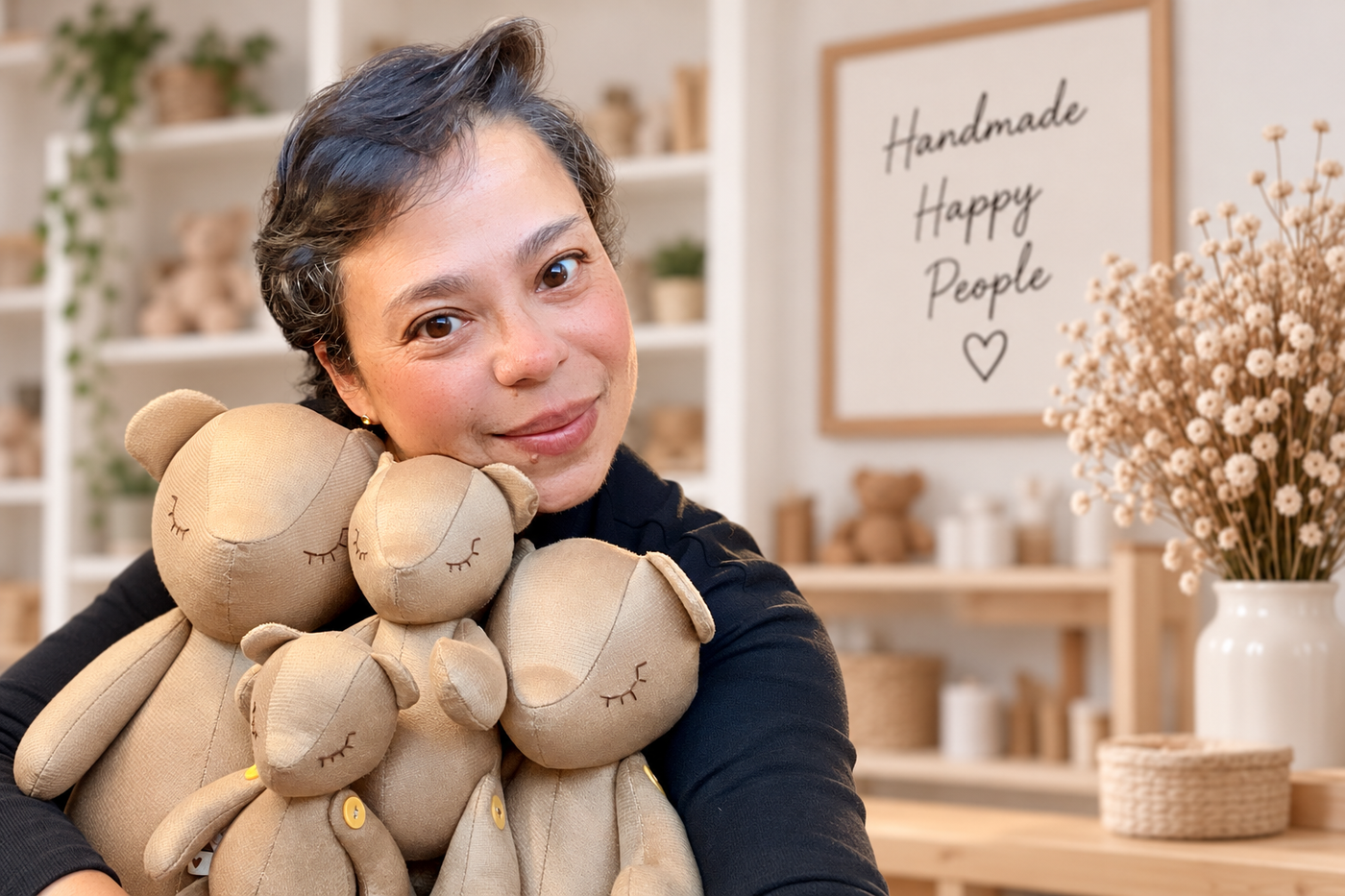 Handmade creations from Melissa Melo’s studio