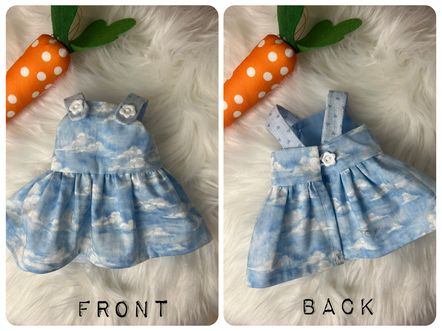 Bramble the Bunny – Handmade Heirloom Doll (34cm / 13.4”)