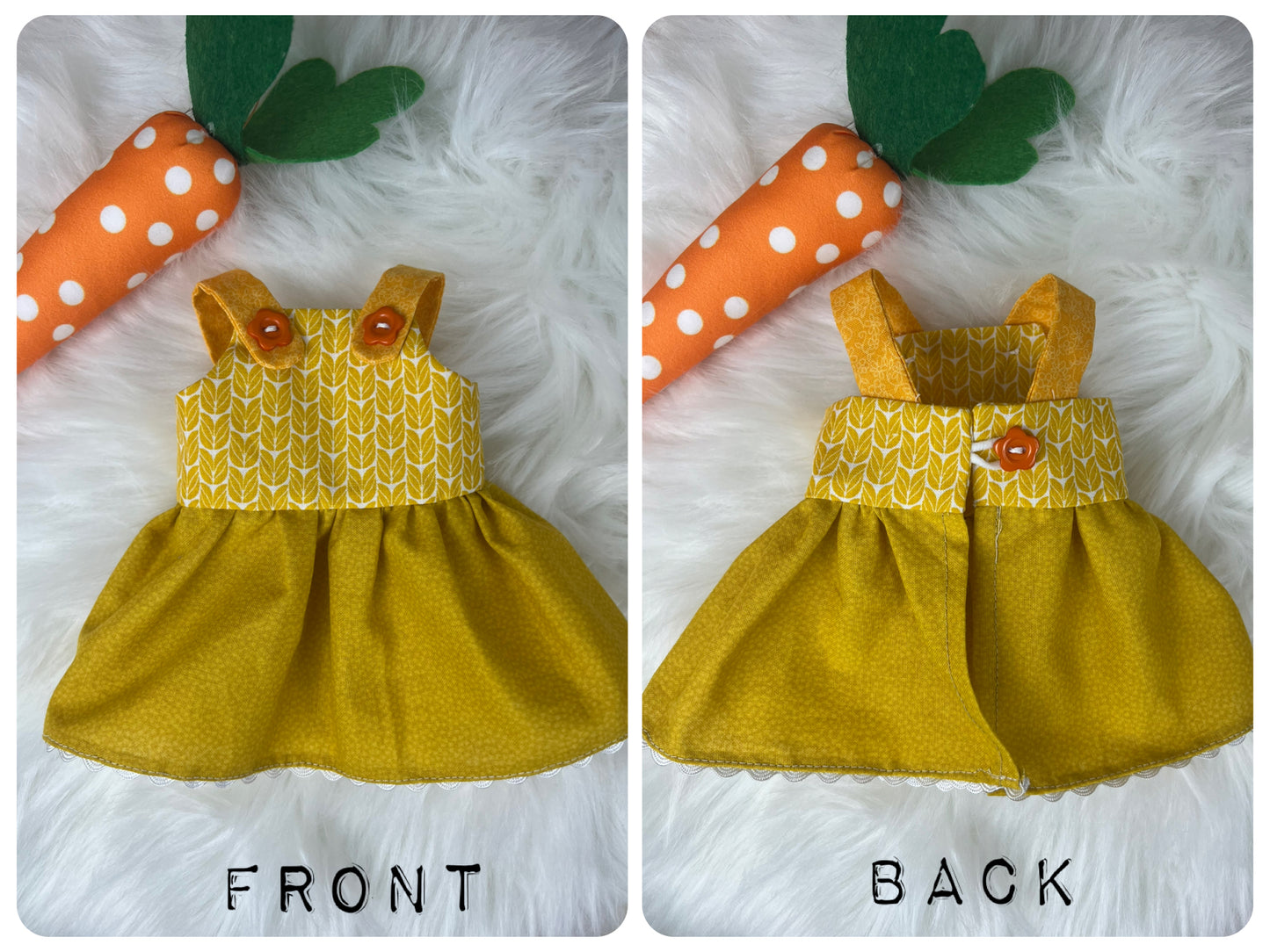 Bramble the Bunny – Handmade Heirloom Doll (34cm / 13.4”)