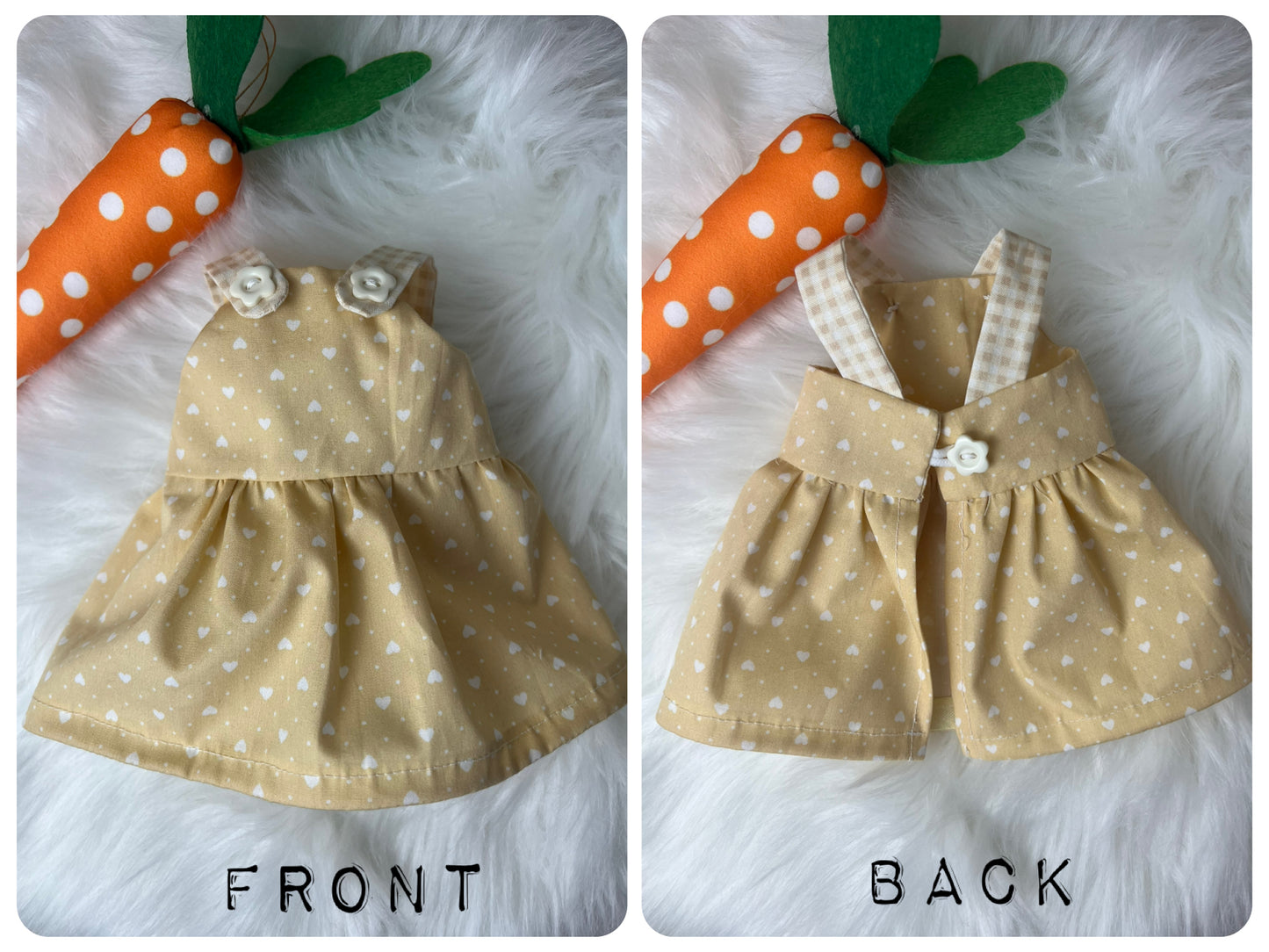 Bramble the Bunny – Handmade Heirloom Doll (34cm / 13.4”)