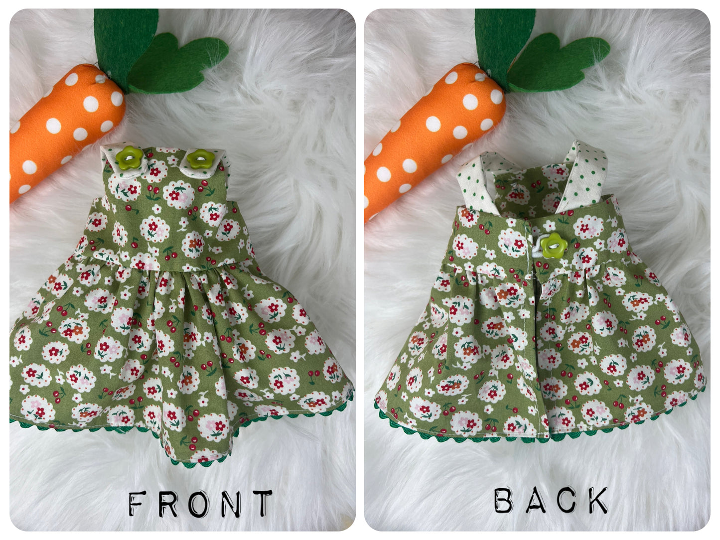 Bramble the Bunny – Handmade Heirloom Doll (34cm / 13.4”)