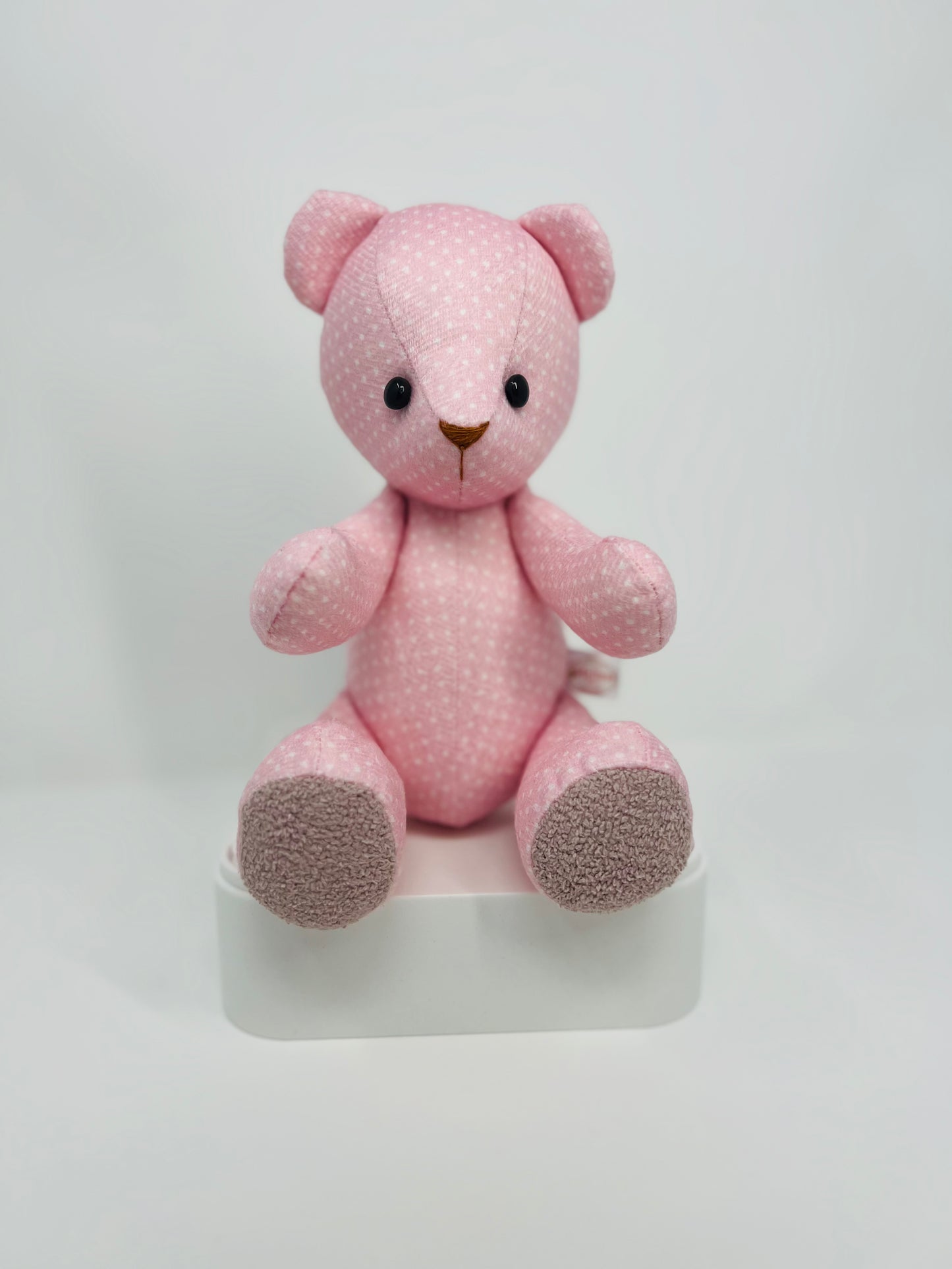 Rosie the Polka Dot Teddy Bear: A Sweet Handmade Companion