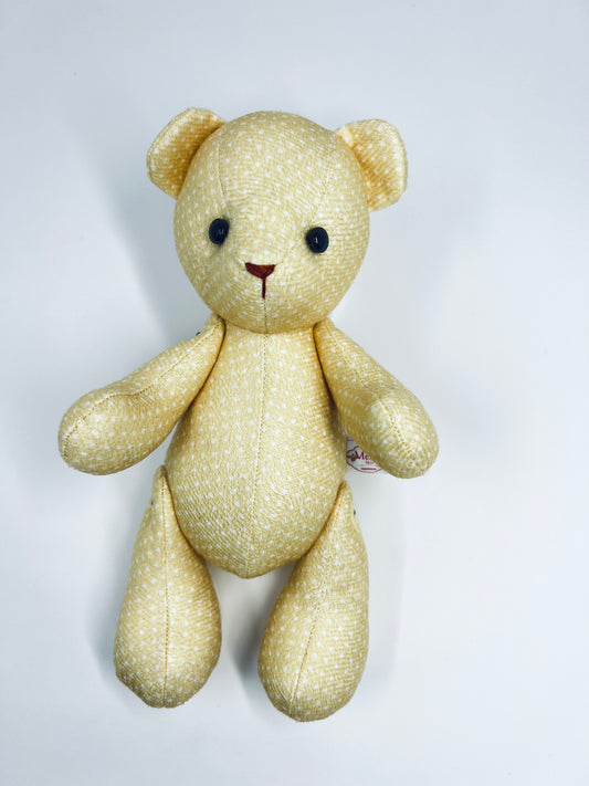 Sunny the Polka Dot Teddy Bear: A Cheerful Handmade Treasure