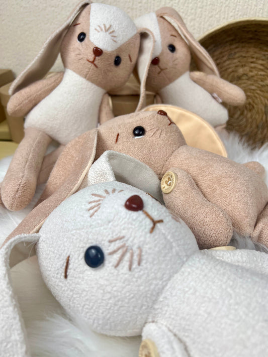 Bramble the Bunny – Handmade Heirloom Doll (34cm / 13.4”)